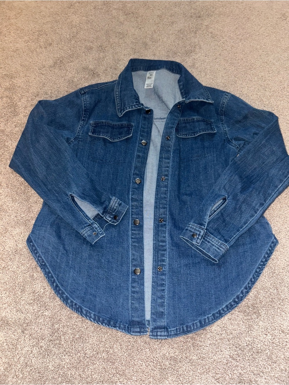 New Women’s Weissman Blue Denim Jean Jacket